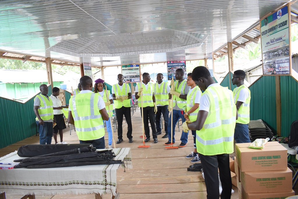 NZULEZU SICKBAY AND CLEANUP EXERCISE