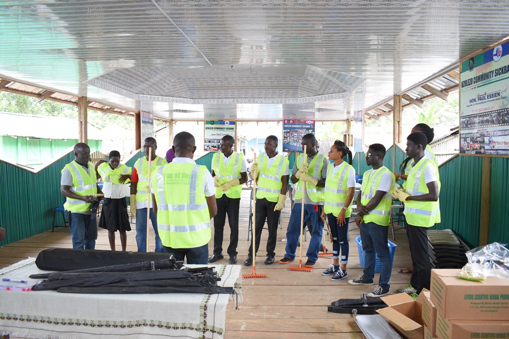 NZULEZU SICKBAY AND CLEANUP EXERCISE