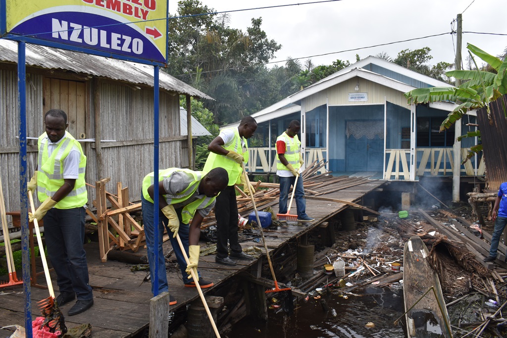 NZULEZU SICKBAY AND CLEANUP EXERCISE