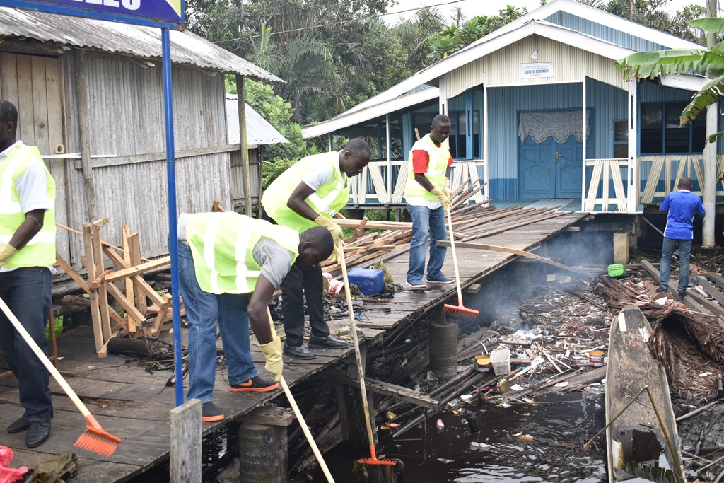 NZULEZU SICKBAY AND CLEANUP EXERCISE